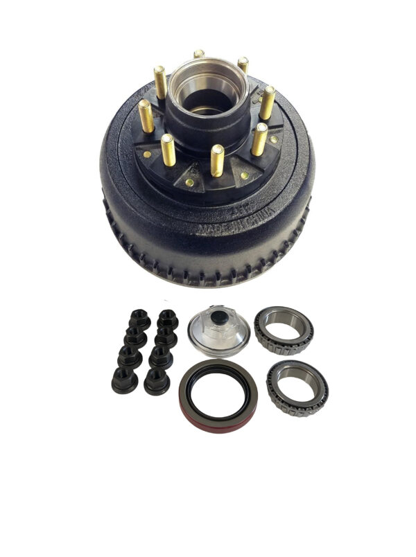 DK-86510 Ribbed Break Drum For 10000LBS, 8-6.50 PCD