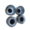 2.72" Trailer Axle Wheel Hub and Bearing Dust Cap with Rubber Plug
