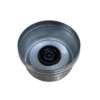 2.72" Trailer Axle Wheel Hub and Bearing Dust Cap with Rubber Plug