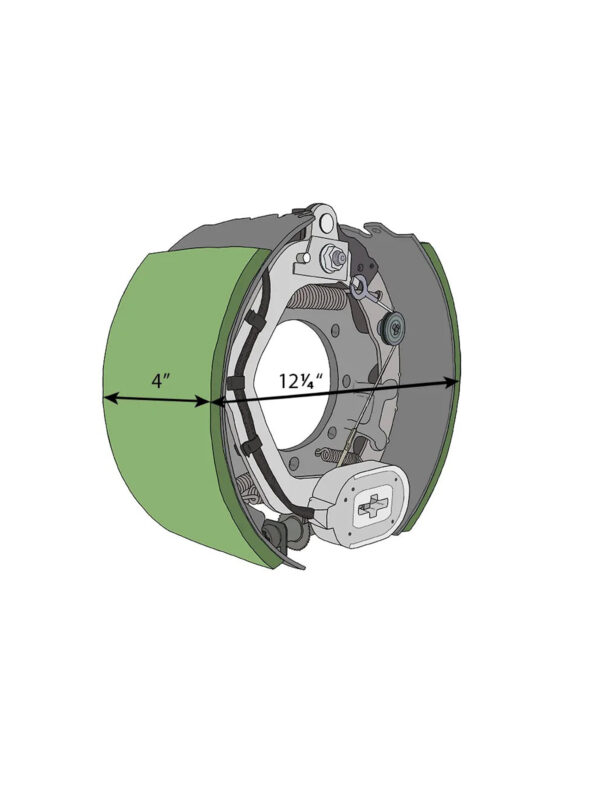 12 1/4″×4″ Electric Forward Self-Adjust-10,000lbs