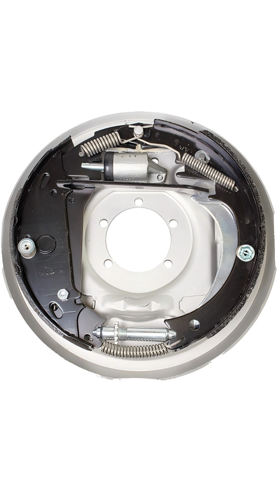 12" x 2" Hydraulic Free Backing With Park, Corrosion Resistant Brake-7000lbs