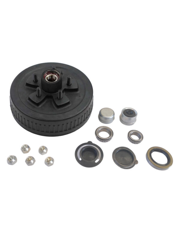 DK2-9-545 Ribbed Break Drum For 3500LBS, 5-4.50 PCD