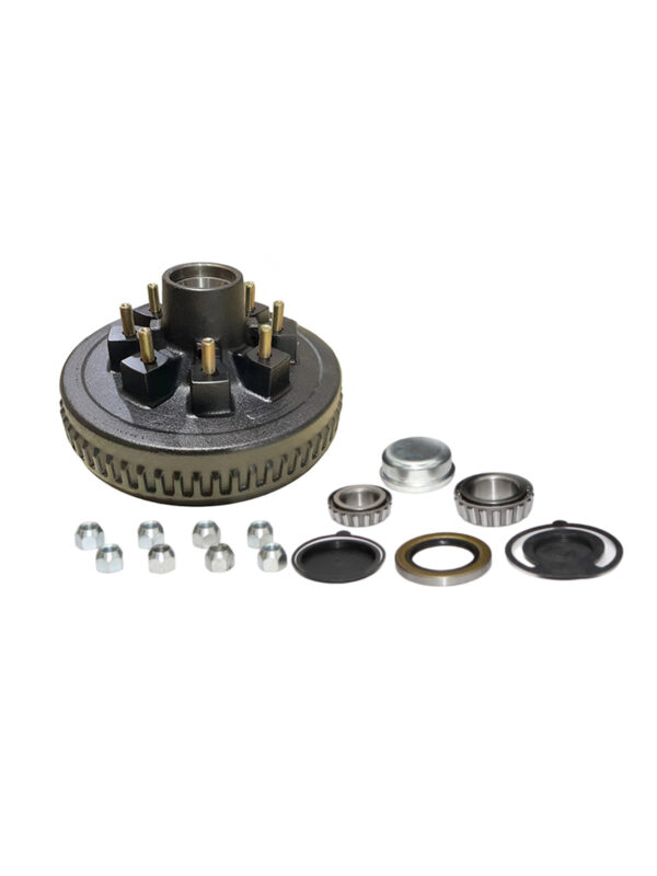 DK-9-138 Ribbed Break Drum For 7000LBS, 8-6.50 PCD