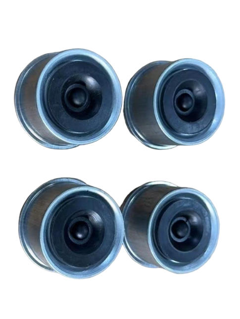 1.98" Relube Grease Dust Cap with Rubber Plugs For Trailer