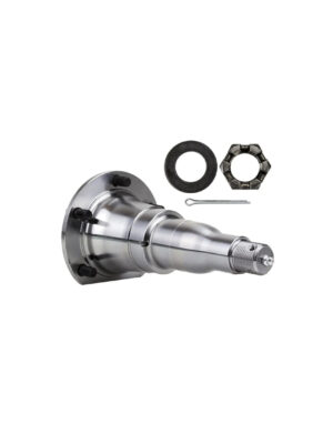 6000lbs straight trailer axle spindle with flange