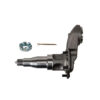 7000lbs 4" drop trailer axle spindle with flange