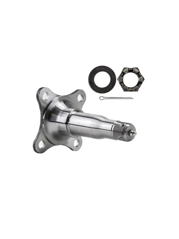 3500lbs straight trailer axle spindle with flange