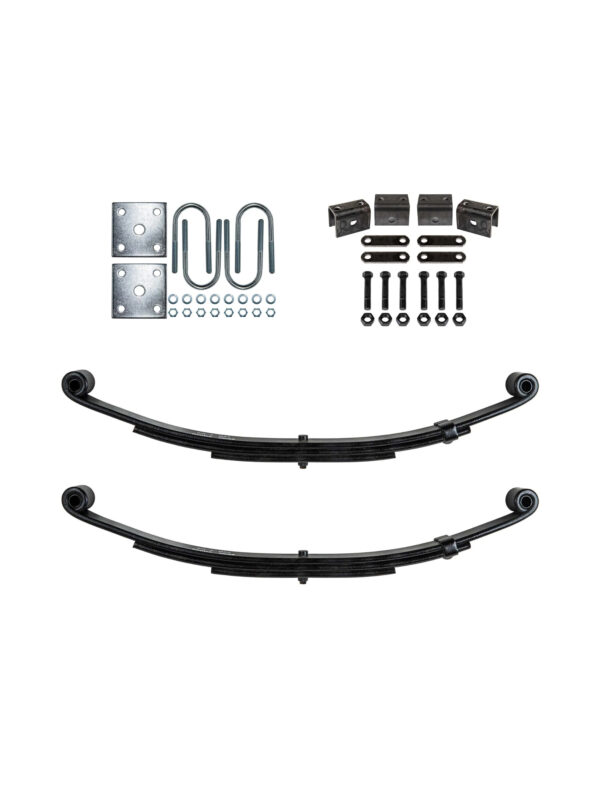 3 Leaf 25 1/4" x 1 3/4" Trailer Double Eye Spring for 2000 lb Axles