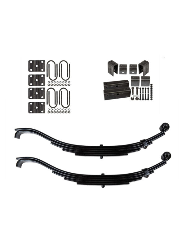 5 Leaf 26 5/8" x 2" Trailer Slipper Spring for 7000 lb Axles