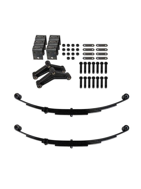 4 Leaf 25 1/4"x 1 3/4" Trailer Double Eye Spring for 3500 lb Axles