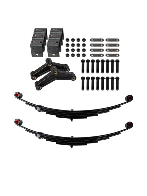 5 Leaf 25 1/4" x 1 3/4" Trailer Double Eye Spring for 6000 lb Axles