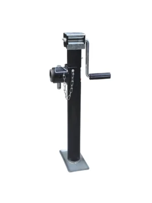 5K Pipe Mount Swivel Jacks With Side Wind|15"Travel Distance