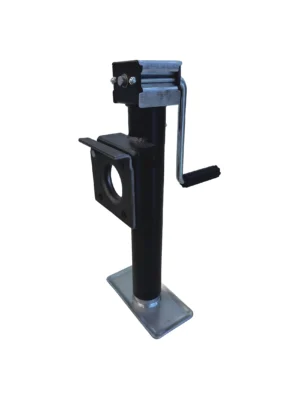 2000 lb Weld-On Bracket Swivel Jacks With Side Wind