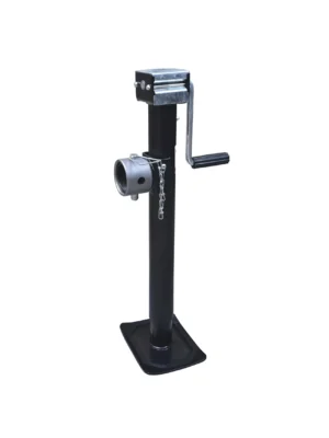 7K Pipe Mount Swivel Jacks With Side Wind|15"Travel Distance