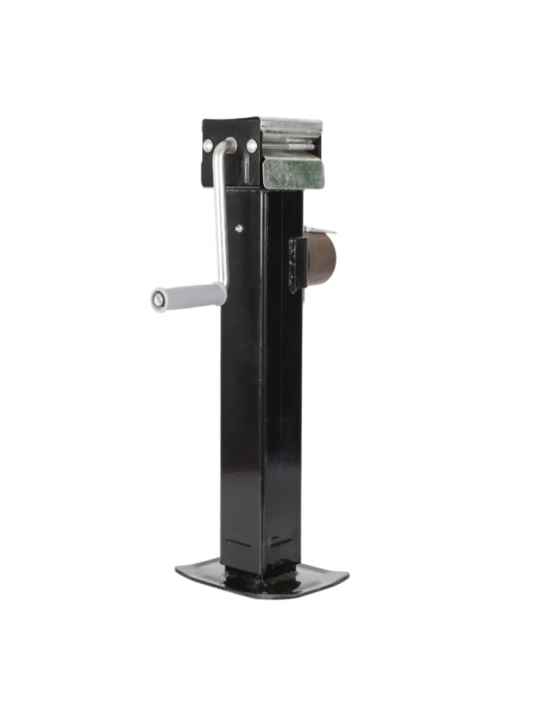 8000 lb Side Wind Round Pipe Tube Mount Drop Leg Square Jack 8000 lb Side Wind Round Pipe Tube Mount Drop Leg Square Jack