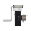 8000 lb Side Wind Round Pipe Tube Mount Drop Leg Square Jack 8000 lb Side Wind Round Pipe Tube Mount Drop Leg Square Jack
