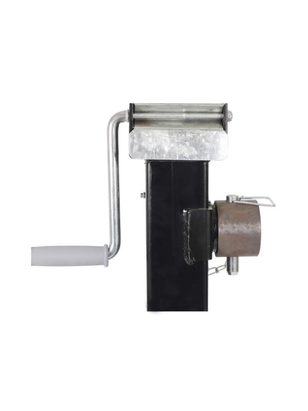 8000 lb Side Wind Round Pipe Tube Mount Drop Leg Square Jack 8000 lb Side Wind Round Pipe Tube Mount Drop Leg Square Jack