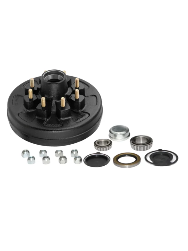 7000 lb brake drum for trailer-8 on 6.50 PCD 7000 lb brake drum for trailer-8 on 6.50 PCD- Lippert| 122096